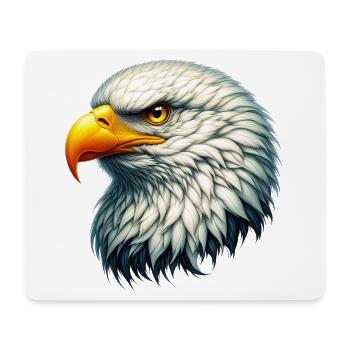 Eagle - Mouse Pad (horizontal) - white - Front