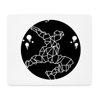 Sport - noir - Tapis de souris (format paysage) - blanc - Devant