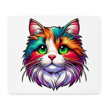 Cat - Mouse Pad (horizontal) - white - Front