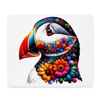 Puffin - Mouse Pad (horizontal) - white - Front