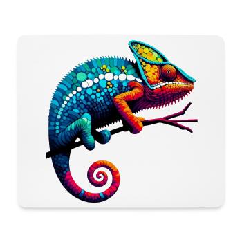 Chameleon - Mouse Pad (horizontal) - white - Front