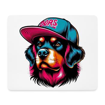 Dog - Mouse Pad (horizontal) - white - Front
