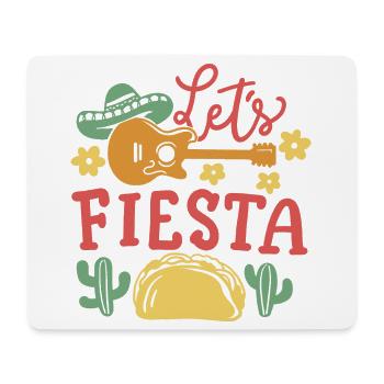 Lass uns Feiern Cinco de Mayo Party - Mousepad (Querformat) - Weiß - Vorne