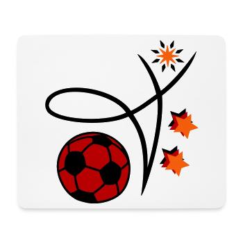 Football Germany - Mouse Pad (horizontal) - white - Front