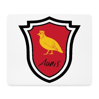 Aunis - Mousepad (Querformat) - Weiß - Vorne