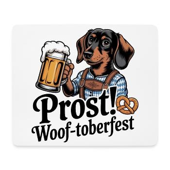 Bayerischer Dackel - Mousepad (Querformat) - Weiß - Vorne