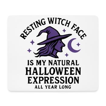 Halloween - Witch - Mouse Pad (horizontal) - white - Front