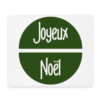 WEIHNACHTEN. FROHE WEIHNACHTEN. FROHE WEIHNACHTEN. WEIHNACHTSMANN - Mousepad (Querformat) - Weiß - Vorne