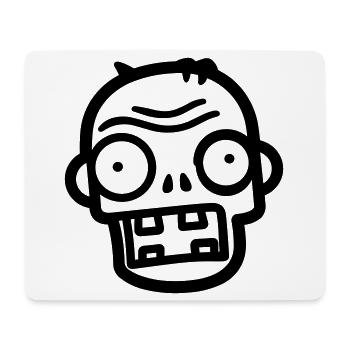 zombie - Mouse Pad (horizontal) - white - Front