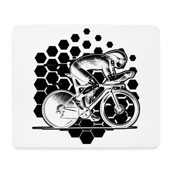 Roadbike artwork for your outfit - Mouse Pad (horizontal) - white - Front