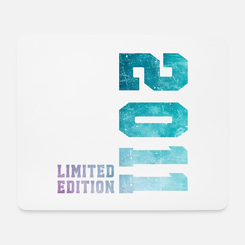 2011 15th Anniversary Limited Edition - Mousepad (Querformat) - Weiß