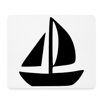 Water Sports Sailing Vacation Maritime Symbols - Mouse Pad (horizontal) - white - Front