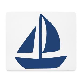 Sailboat Sailing Ship Sailing Gift - Mouse Pad (horizontal) - white - Front