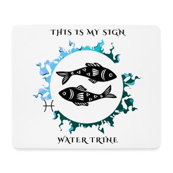 My Pisces sign - Mouse Pad (horizontal) - white - Front