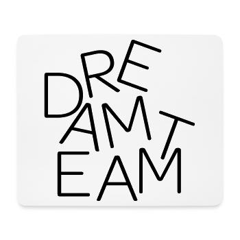 Dream Team Geschenk - Mousepad (Querformat) - Weiß - Vorne