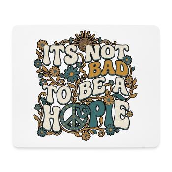 Be A Hippie 60s - Mouse Pad (horizontal) - white - Front