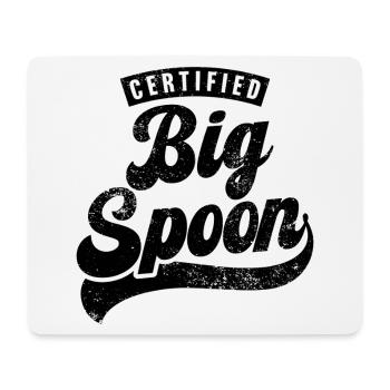 Certifié Big Spoon - Tapis de souris (format paysage) - blanc - Devant