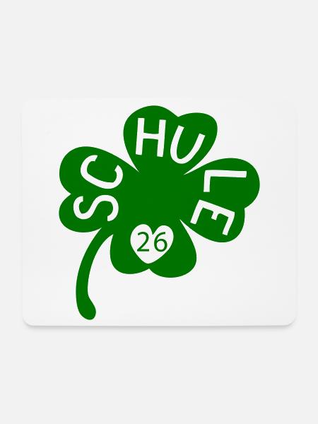 Schule 26 Kleeblatt - Mousepad (Querformat) - Weiß