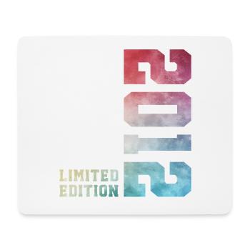 14. Geburtstag Limited Edition 2012 Jahrgang 2012 - Mousepad (Querformat) - Weiß - Vorne