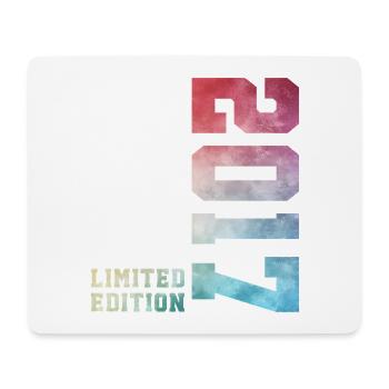 9. Geburtstag Limited Edition 2017 – Jahrgang 2017 - Mousepad (Querformat) - Weiß - Vorne