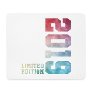7. Geburtstag Limited Edition 2019 – Jahrgang 2019 - Mousepad (Querformat) - Weiß - Vorne