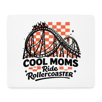 Cool Moms Roller Coaster Ride - Mouse Pad (horizontal) - white - Front