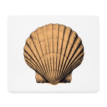 Sea Shell - Mouse Pad (horizontal) - white - Front