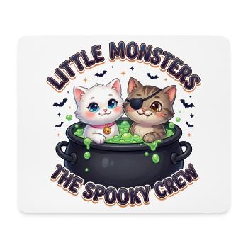 Little Monsters Spooky Crew - Mouse Pad (horizontal) - white - Front