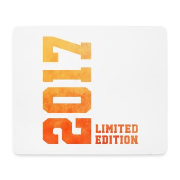 9. Geburtstag limited edition 2017 jahrgang 2017 - Mousepad (Querformat) - Weiß - Vorne