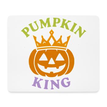 Pumpkin King Kürbis Halloween König Krone Männer - Mousepad (Querformat) - Weiß - Vorne