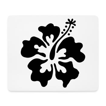 Hawaii flowers - Mouse Pad (horizontal) - white - Front