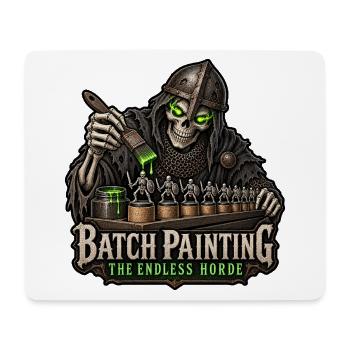 Batch Painting – The Endless Horde Skelett - Mousepad (Querformat) - Weiß - Vorne
