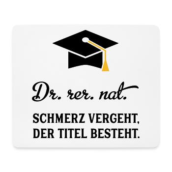 drrernat - Mousepad (Querformat) - Weiß - Vorne