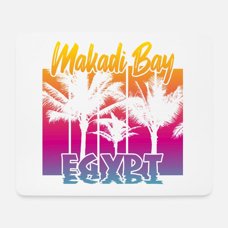Makadi Bay Egypt - Mousepad (Querformat) - Weiß