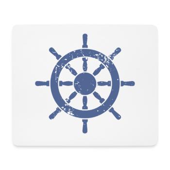 Volant - Tapis de souris (format paysage) - blanc - Devant