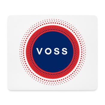 Voss Norwegen - Mousepad (Querformat) - Weiß - Vorne