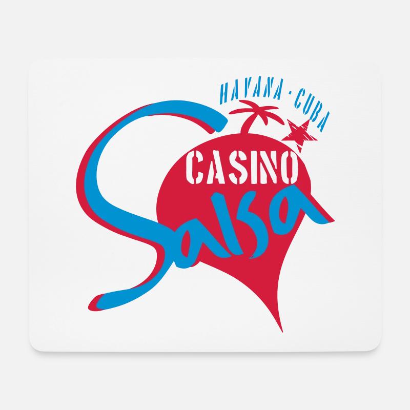 Salsa Havana Cuba - Salsa Dance Shirt - Mousepad (Querformat) - Weiß