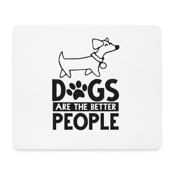 Dogs dogs - Mouse Pad (horizontal) - white - Front