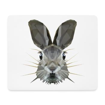 Hare - Mouse Pad (horizontal) - white - Front