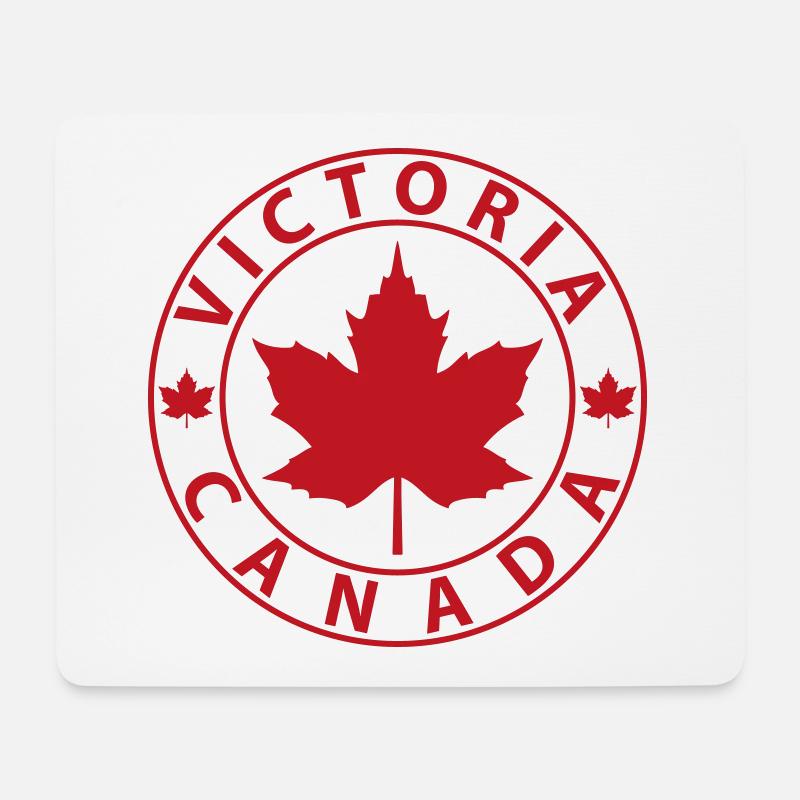 Victoria - Mousepad (Querformat) - Weiß