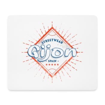 Gijon Spain City Skyline Home Love Holiday - Mouse Pad (horizontal) - white - Front