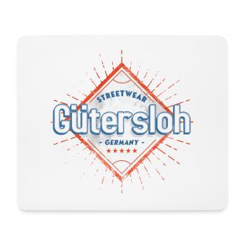 Gütersloh Deutschland Stadt Skyline Heimat Liebe - Mousepad (Querformat) - Weiß - Vorne
