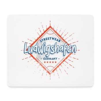 Ludwigshafen Germany City Skyline Home - Mouse Pad (horizontal) - white - Front