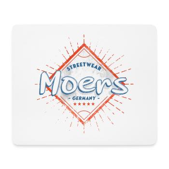 Moers Deutschland Stadt Skyline Heimat Liebe - Mousepad (Querformat) - Weiß - Vorne