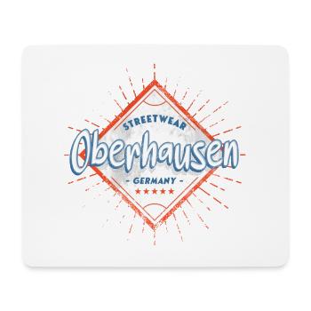 Oberhausen Allemagne Ville Skyline Home Love - Tapis de souris (format paysage) - blanc - Devant