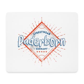 Paderborn Allemagne Ville Skyline Accueil Amour - Tapis de souris (format paysage) - blanc - Devant