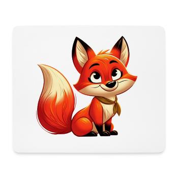 fox 10 - Tapis de souris (format paysage) - blanc - Devant