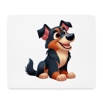 Beauceron 3 - Mouse Pad (horizontal) - white - Front