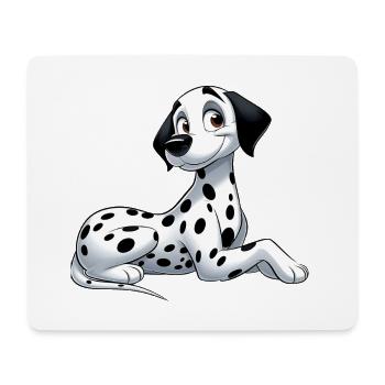 Dalmatian - Mouse Pad (horizontal) - white - Front