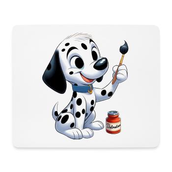 Dalmatiner 4 - Mousepad (Querformat) - Weiß - Vorne